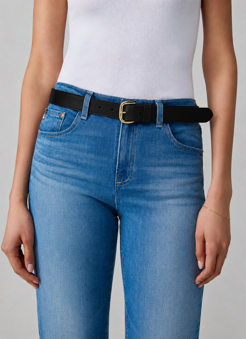 Jane Oval Polish Buckle Belt