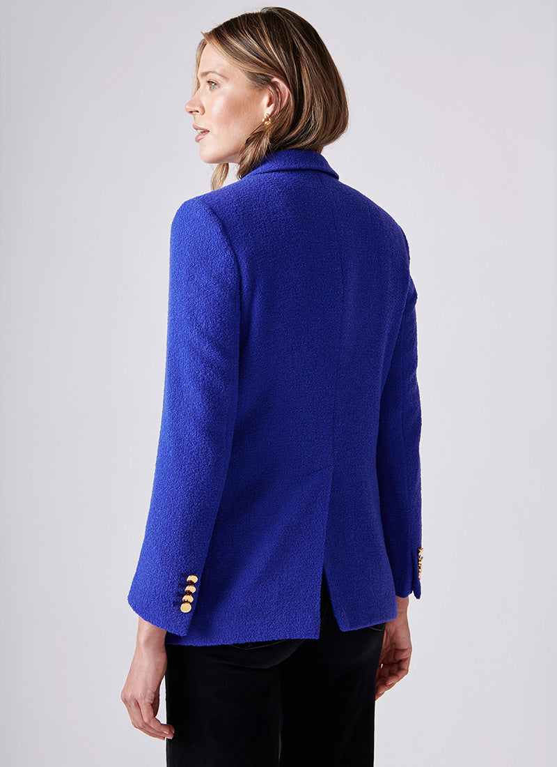 Tagliatore Jasmine Double-Breasted Bouclé Blazer