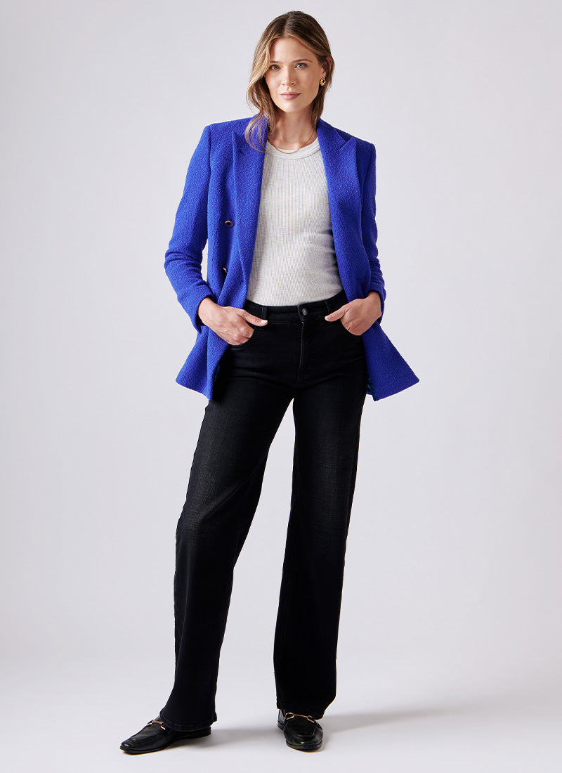 Tagliatore Jasmine Double-Breasted Bouclé Blazer