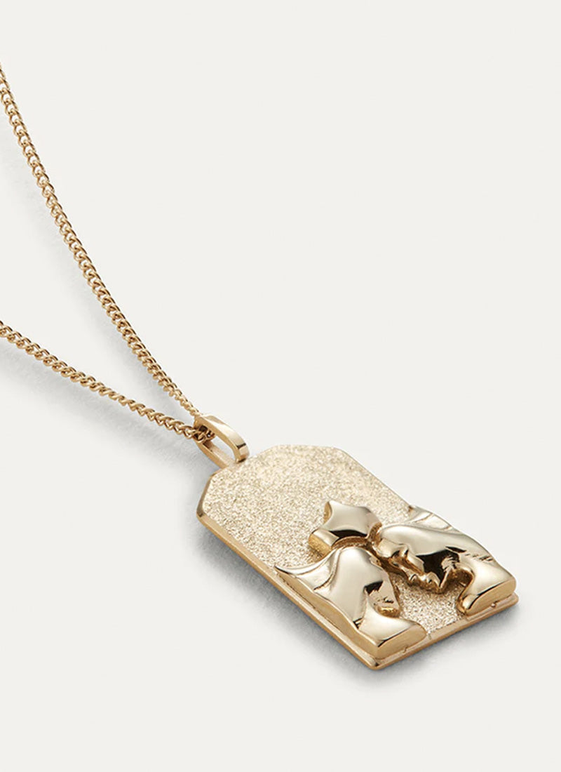 Gemini Zodiac Pendant Necklace by Jenny Bird Andrews
