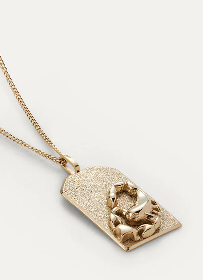 Jenny Bird Scorpio Zodiac Pendant Necklace