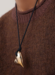 Art Heart On String Necklace by Jenny Bird at Andrews