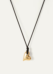 Art Heart On String Necklace by Jenny Bird at Andrews
