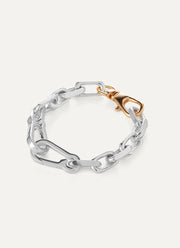 Padlock Heart Chain Bracelet by Jenny Bird at Andrews