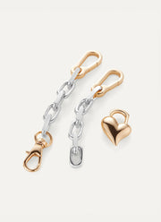 Padlock Heart Chain Bracelet by Jenny Bird at Andrews