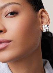 Jenny Bird Small Woven Square Earrings