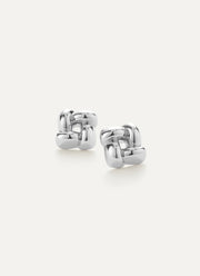 Jenny Bird Small Woven Square Earrings