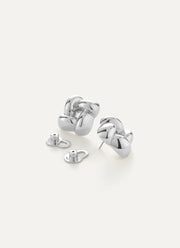 Jenny Bird Small Woven Square Earrings