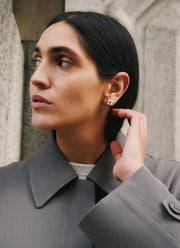 Jenny Bird Mini Woven Square Earrings