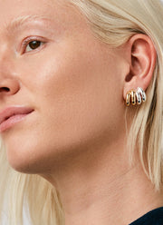 Jenny Bird Mini Florence Silver Earrings