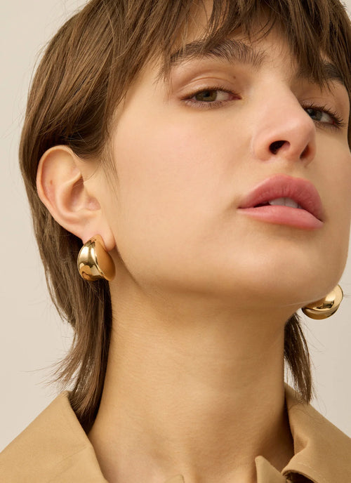 Paige Puff Earrings by Jenny Bird
