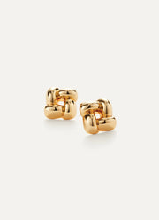 Jenny Bird Small Woven Square Earrings