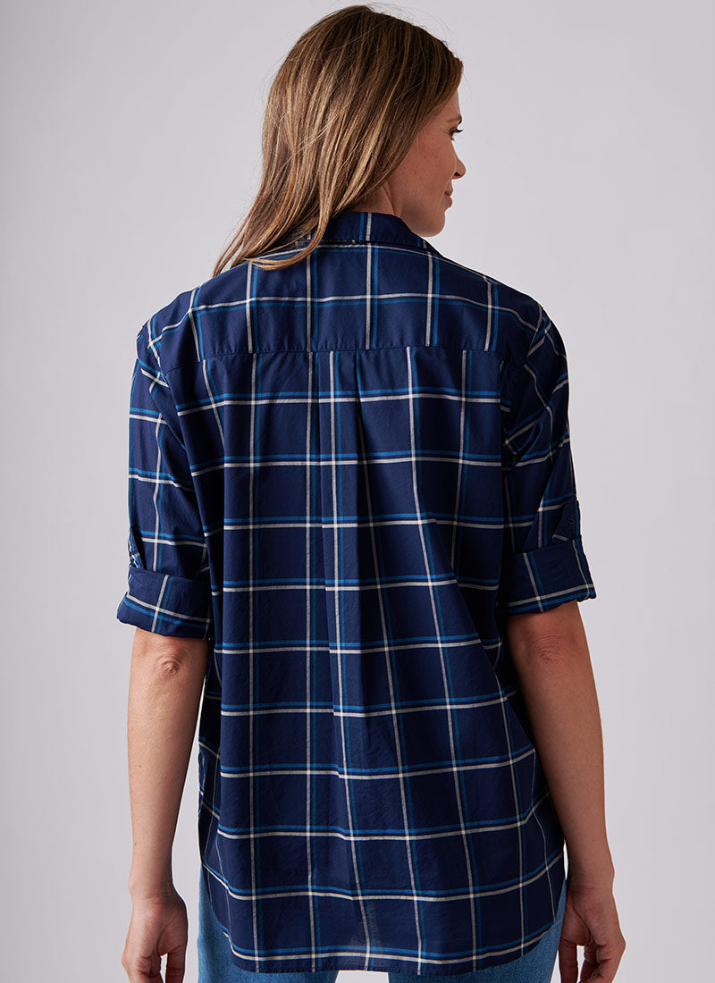 Frank & Eileen Joedy Vintage Check Boyfriend Shirt