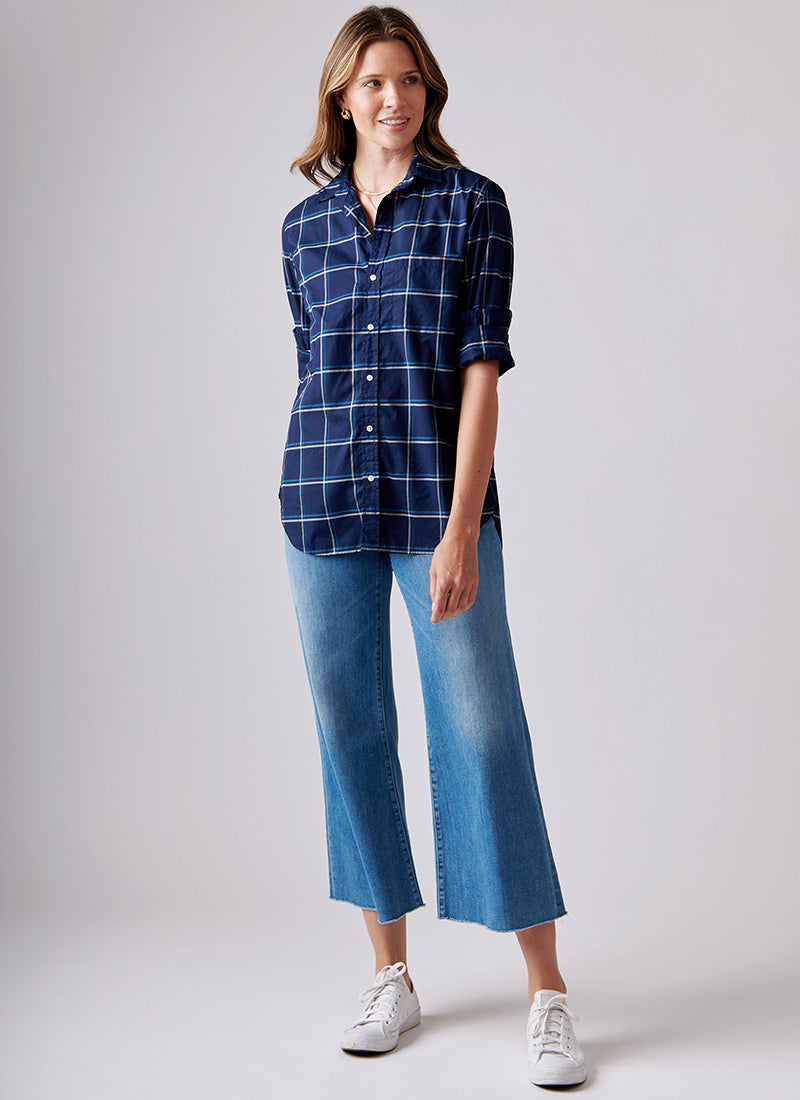 Frank & Eileen Joedy Vintage Check Boyfriend Shirt