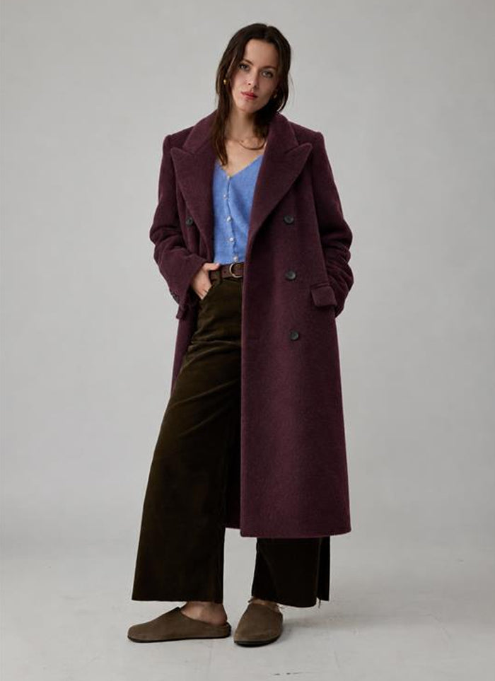 Jole Long Alpca Wrap Coat