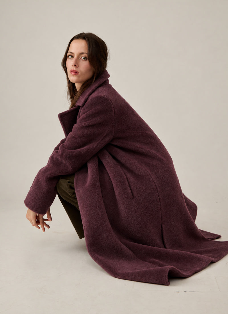 Jole Long Alpca Wrap Coat