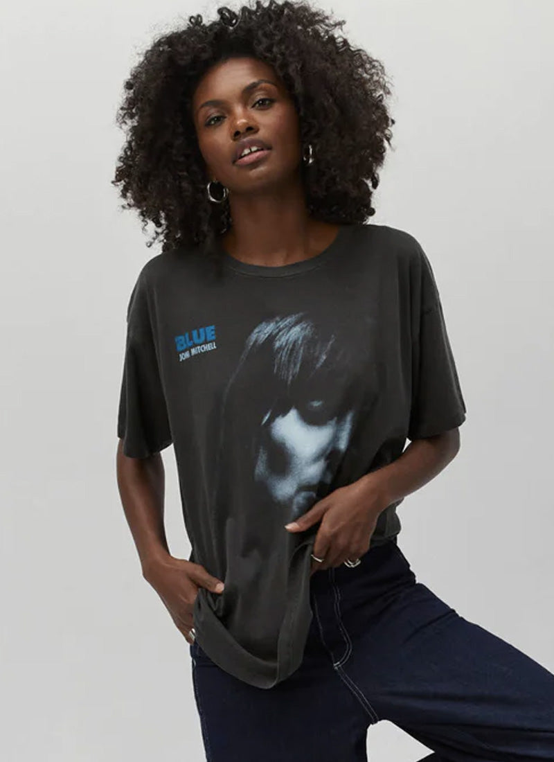 Daydreamer Joni Mitchell Blue Merch T-shirt