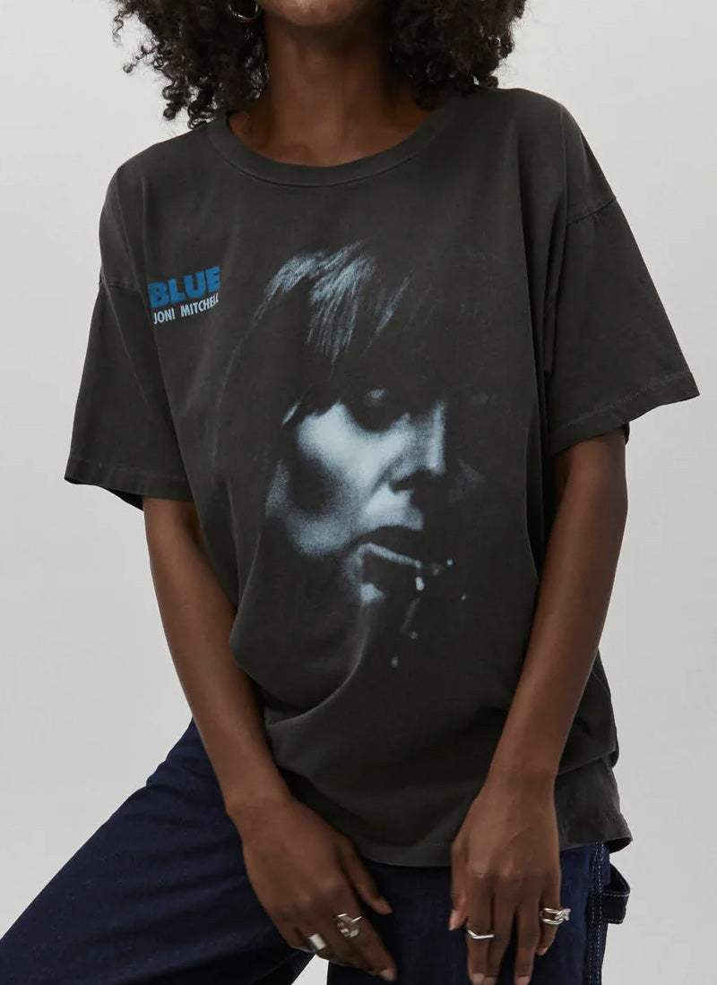 Daydreamer Joni Mitchell Blue Merch T-shirt