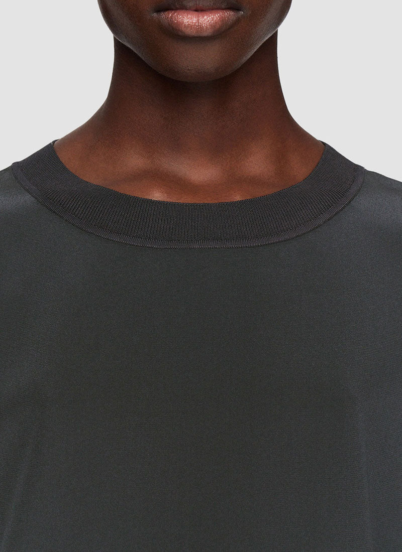 JOSEPH Silk Crepe de Soie Rubin Blouse