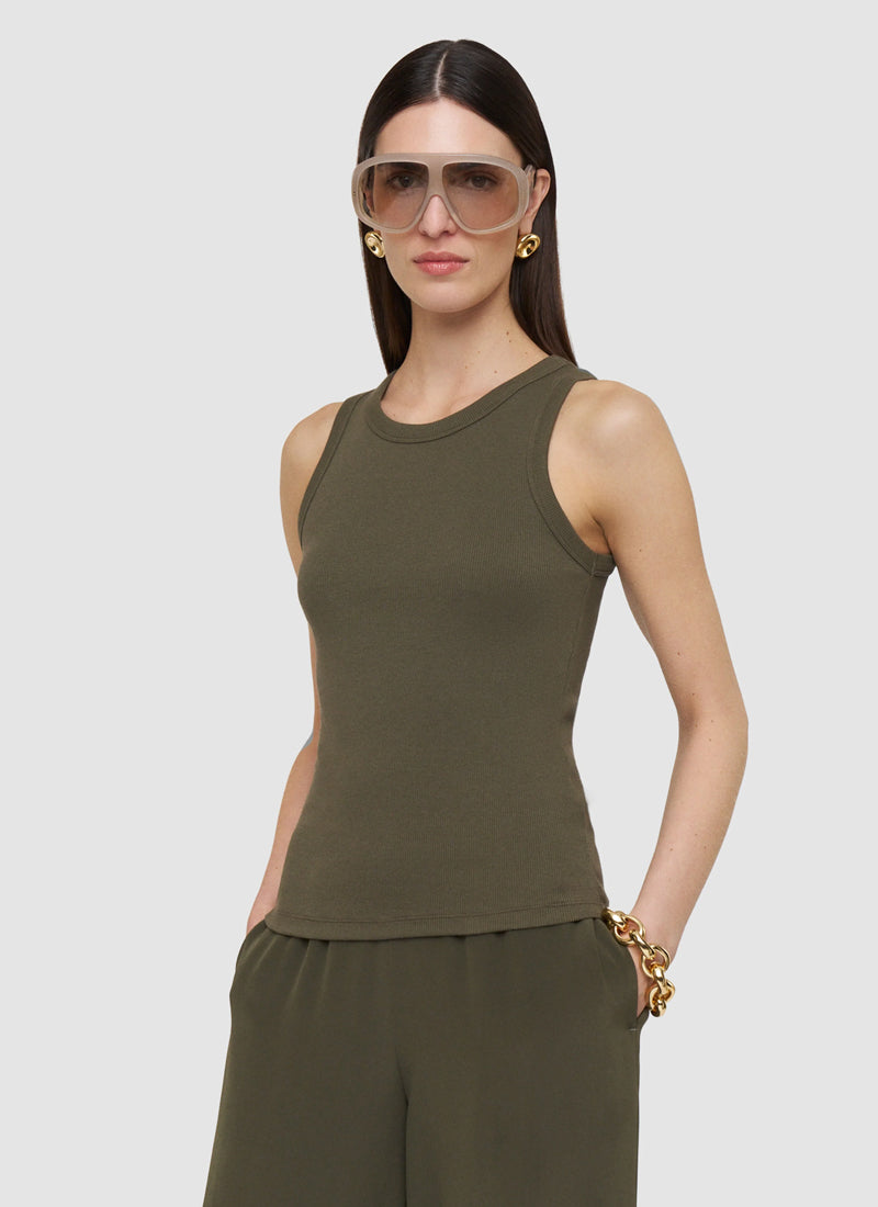 Yeux Cotton Rib Tank by JOSEPH at Andrews