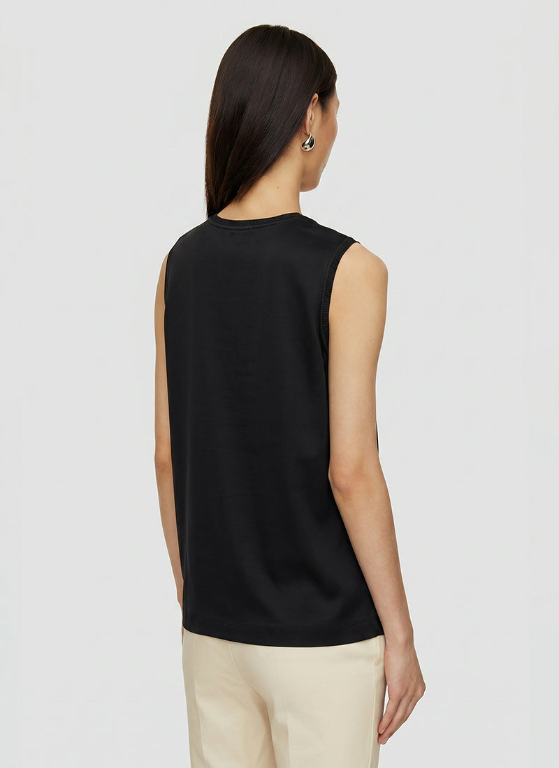 JOSEPH Calife Crinkle Rib Tank