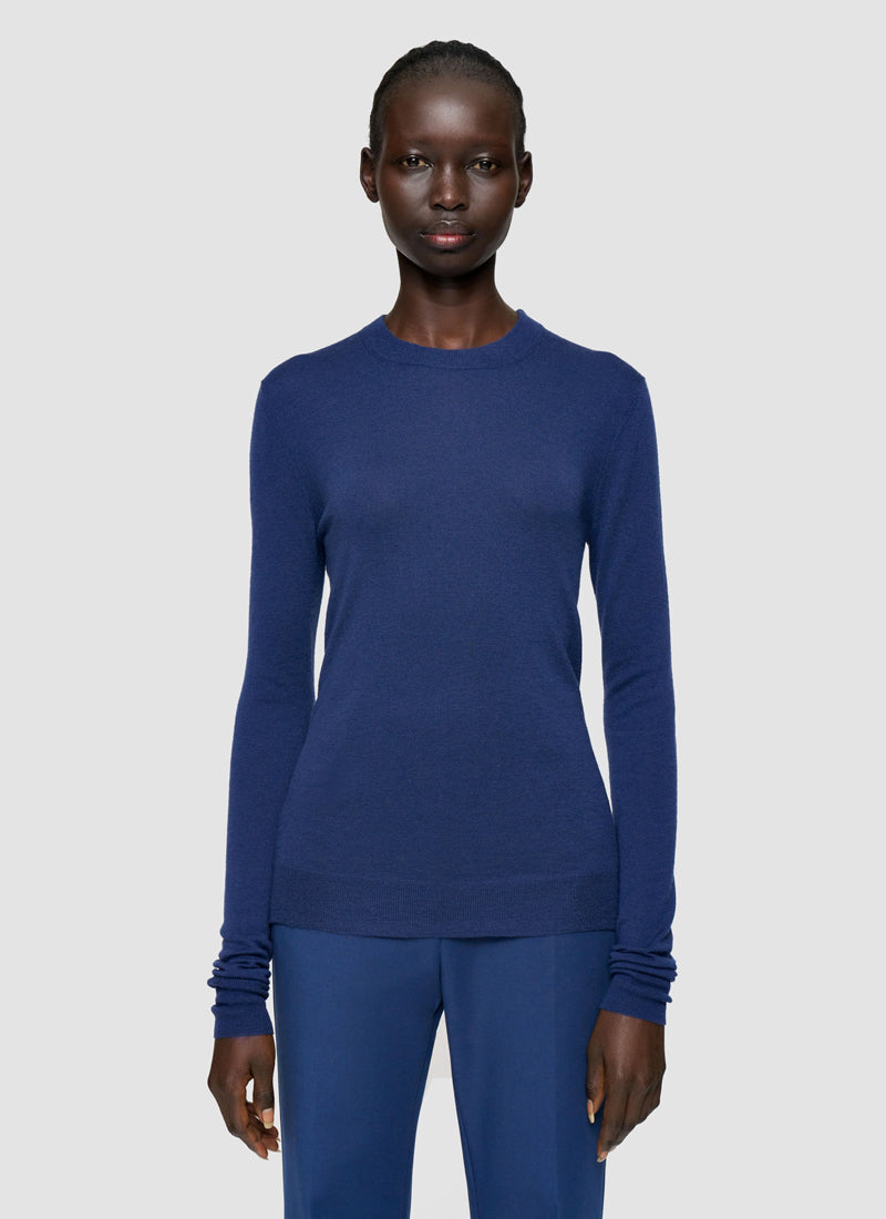  Round Neck Long Sleeve Cashair Sweater by JOSEPH at Andrews 
