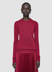  Round Neck Long Sleeve Cashair Sweater by JOSEPH at Andrews 
