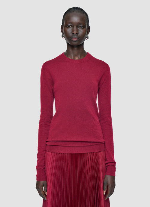  Round Neck Long Sleeve Cashair Sweater by JOSEPH at Andrews 