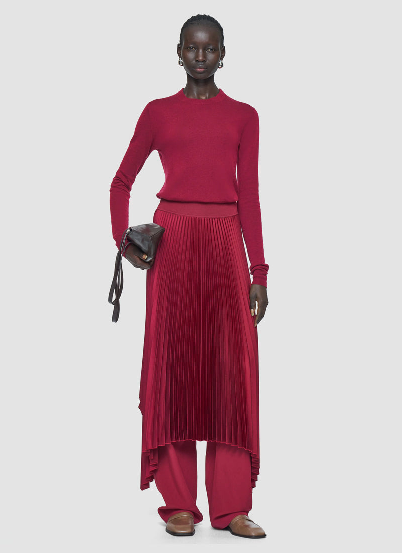 Round Neck Long Sleeve Cashair Sweater