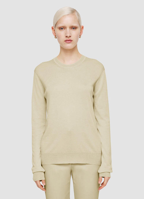 JOSEPH Superfine Cotton Silk Sweater