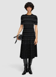 JOSEPH Fragmented Stripes Dress