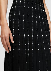 JOSEPH Fragmented Stripes Dress