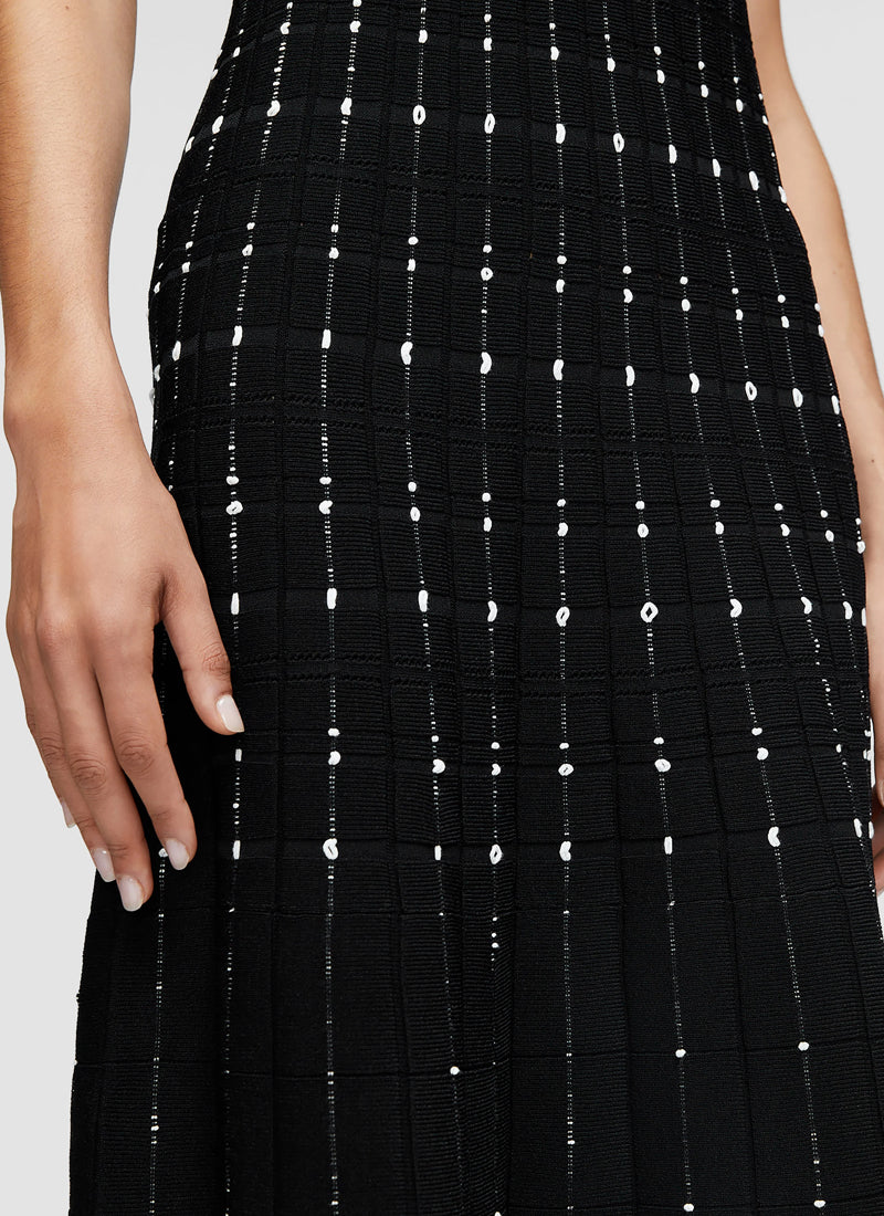 JOSEPH Fragmented Stripes Dress