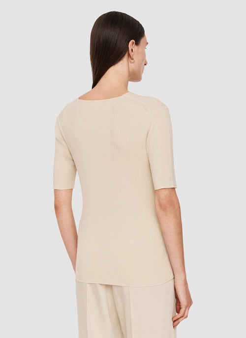 JOSEPH Fine Rib Merino Sweater