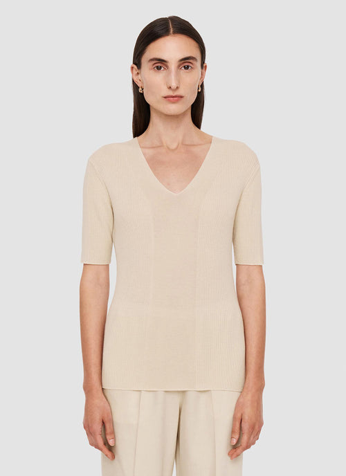 JOSEPH Fine Rib Merino Sweater