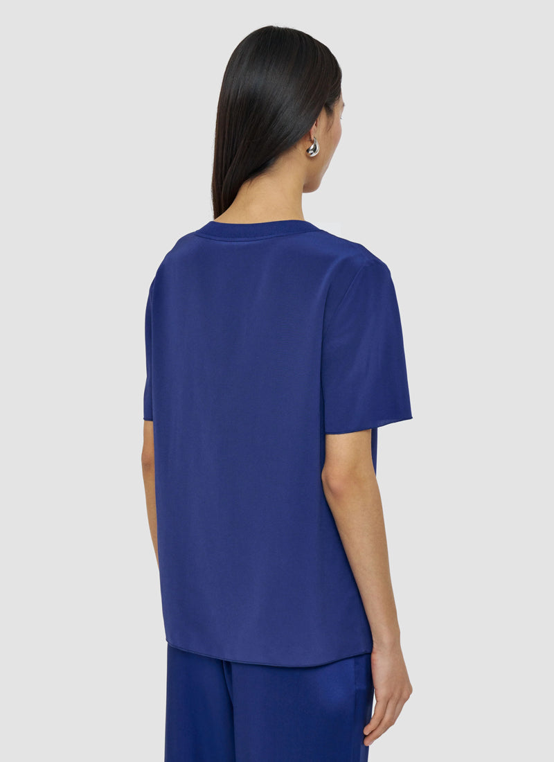 JOSEPH Rubin Crepe de Soie Silk Blouse