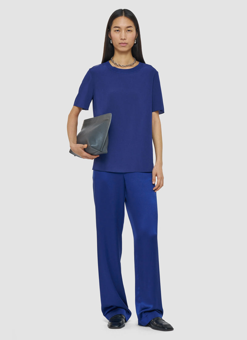 JOSEPH Rubin Crepe de Soie Silk Blouse