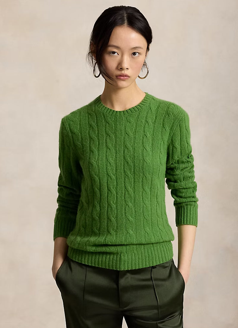 Julianna Cable Crewneck