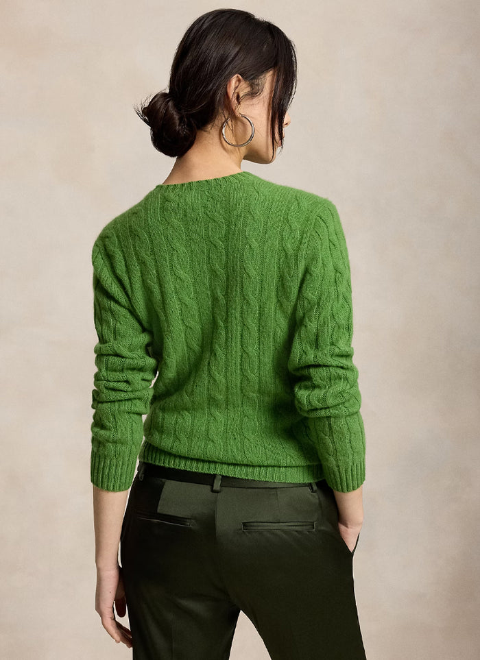 POLO RALPH LAUREN Julianna Cable Crewneck