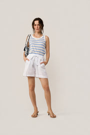 Tie Waist Linen Shorts by MAMOUCHKA PARIS at Andrews
