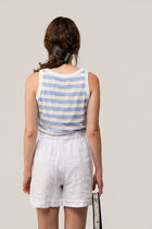 Tie Waist Linen Shorts by MAMOUCHKA PARIS at Andrews