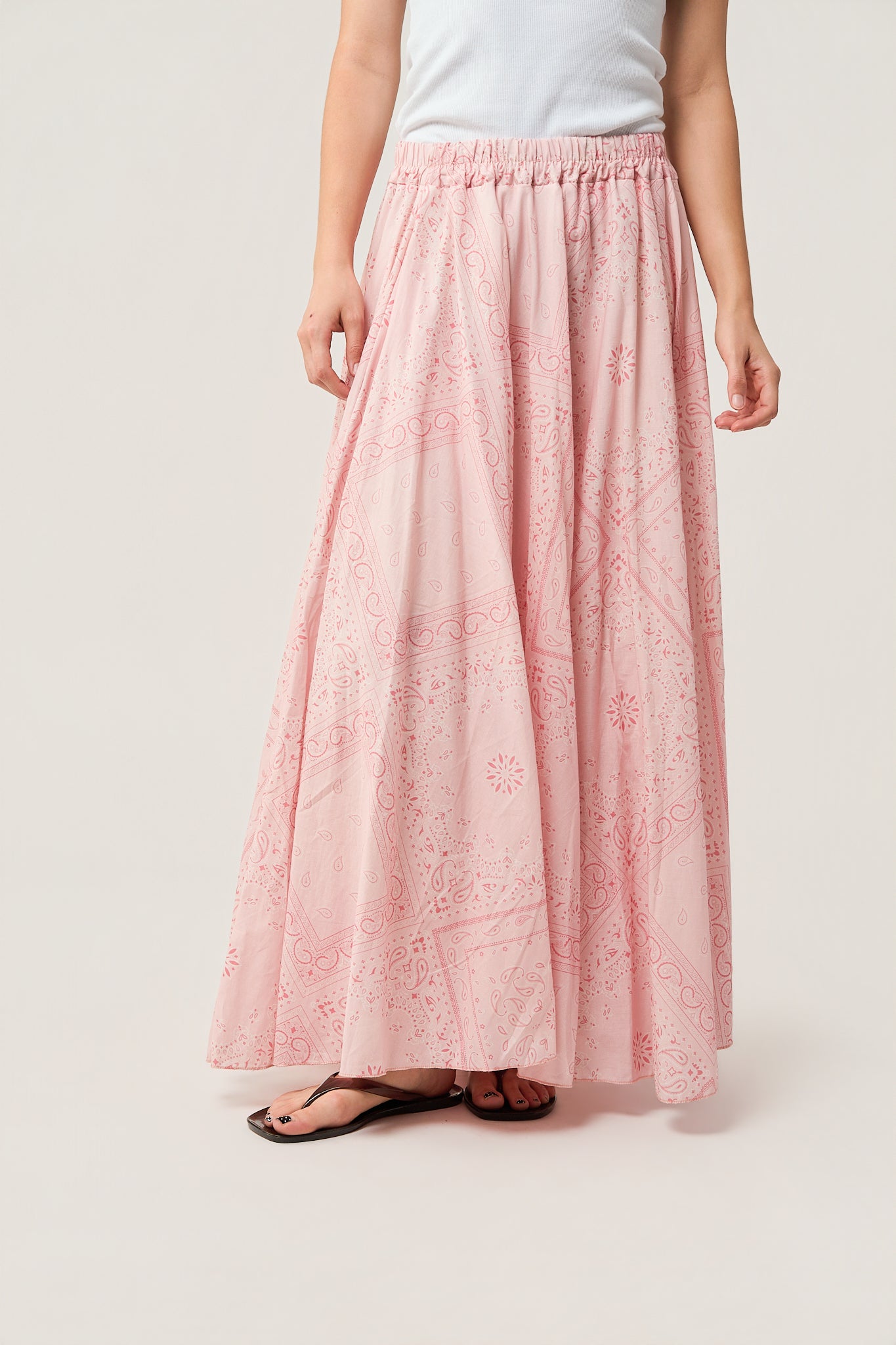 Bandana Print Maxi Skirt by Mamouchka at Andrews
