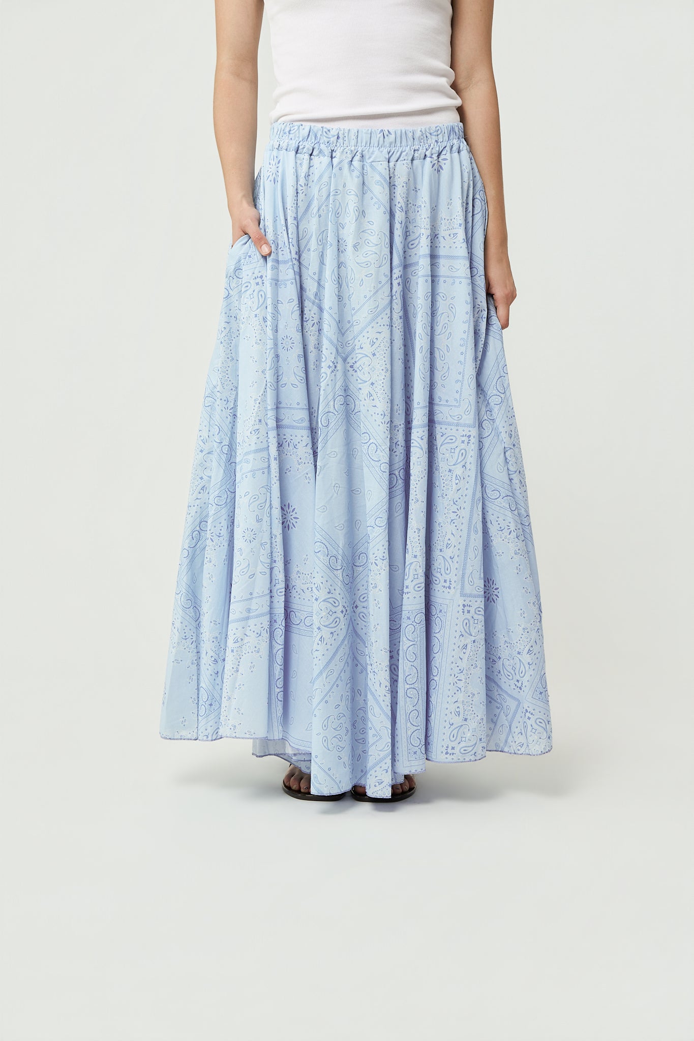 Bandana Print Maxi Skirt by Mamouchka at Andrews