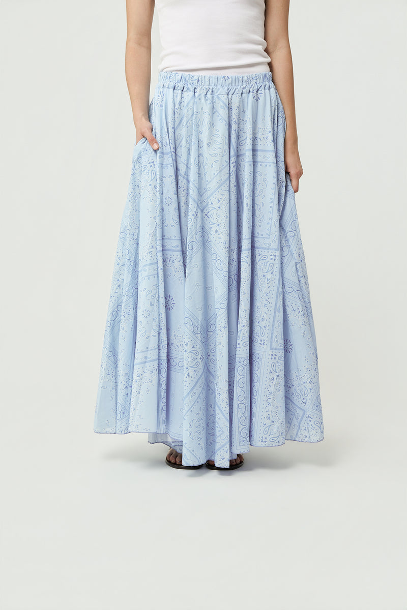 Bandana Print Maxi Skirt by Mamouchka at Andrews