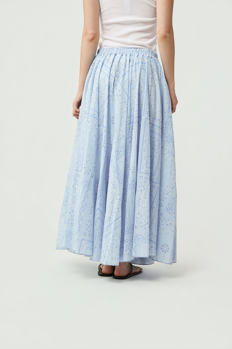 Bandana Print Maxi Skirt by Mamouchka at Andrews