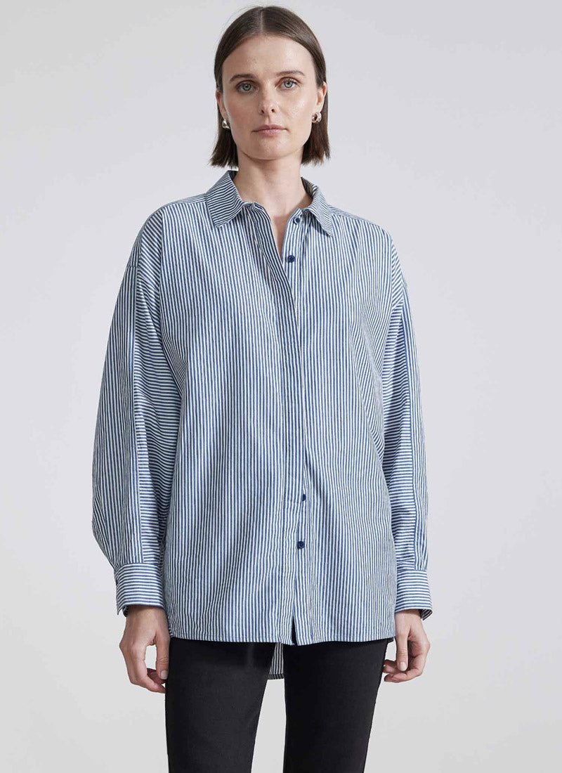 Apiece Apart Kaarina Dolman Button-Down Shirt