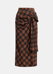 Karm Bow Midi Length Skirt