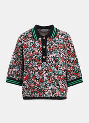 Kartos Knitted Jacquard Polo