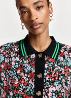 Kartos Knitted Jacquard Polo