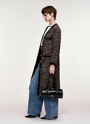Katalina Quilted Long Duster Coat